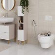 HANSGROHE - Douchette bidette EcoSmart S avec robinet d'arret et corps d'encastrement Chromé - vignette