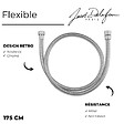 JACOB DELAFON - Pommeau de douche Shift+ carré 2 jets chromé + flexible 175 cm métal - vignette