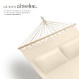 TECTAKE - Hamac double Eden beige - vignette