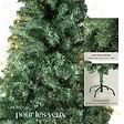 TECTAKE - Sapin de Noël artificiel avec support métallique  vert - vignette