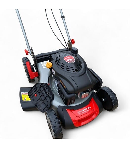 POPSTER - Tondeuse thermique 46 cm 139cc démarrage électrique et mulching inclus - POPSTER TLM046SM L139ES - large
