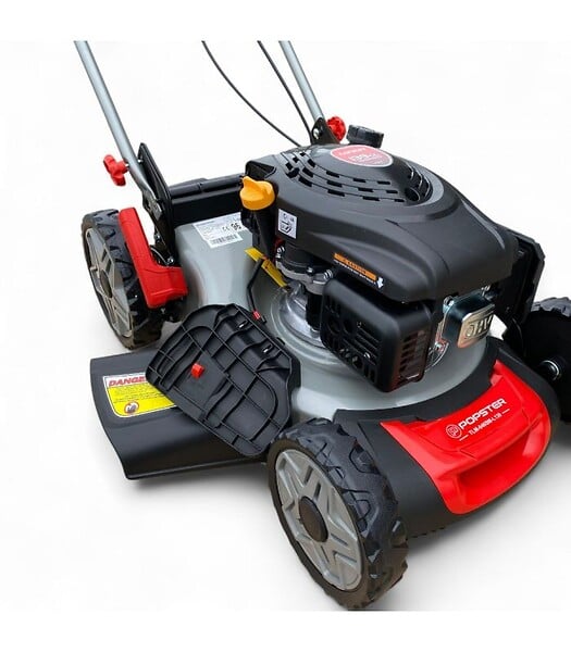 POPSTER - Tondeuse thermique 46 cm 139cc démarrage électrique et mulching inclus - POPSTER TLM046SM L139ES - large