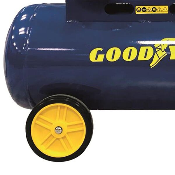 GOODYEAR - Compresseur d'air 10 bars Réservoir 100L à Courroie 3CV 2250W Débit air 350L/min GOODYEAR - large