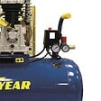 GOODYEAR - Compresseur d'air 10 bars Réservoir 100L à Courroie 3CV 2250W Débit air 350L/min GOODYEAR - vignette