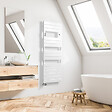 ATLANTIC - Sèche-serviettes mixte connecté Adélis Mixte digital avec soufflerie 1750W blanc brillant - ATLANTIC - 861959 - vignette
