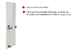 THERMOR - Radiateur sèche serviettes - Toscane - Eau chaude - 989W - Gris Ardoise - vignette