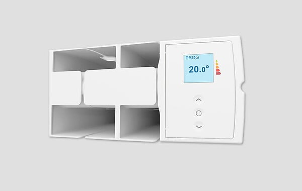 ATLANTIC - Radiateur électrique ACCESSIO chaleur douce 500W horizontal blanc ATLANTIC 524905 - large