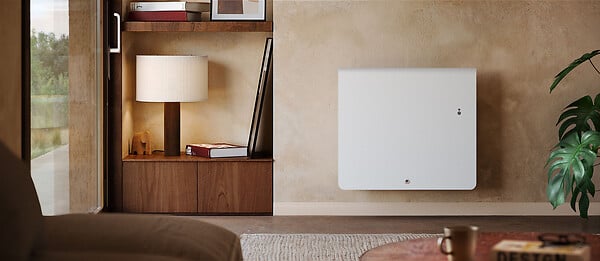 THERMOR - Radiateur électrique à chaleur douce EQUATEUR 5 - 1500 W - Dimensions: 930x590x125 mm - Blanc mat - Horizontal - large