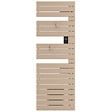 ATLANTIC - Sèche-serviettes connecté Nefertiti avec soufflerie mât à gauche 1750W beige - ATLANTIC - 850080 - vignette