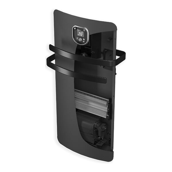 INTUIS - Sèche-serviettes électrique soufflant Helia Intuis - 500 W + 700 W - Anthracite - large