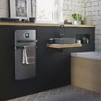INTUIS - Sèche-serviettes électrique soufflant Helia Intuis - 500 W + 700 W - Anthracite - vignette