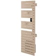 ATLANTIC - Sèche-serviettes connecté Nefertiti mât à droite 500W beige - ATLANTIC - 850025 - vignette