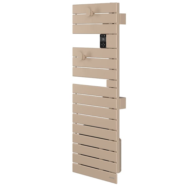 ATLANTIC - Sèche-serviettes connecté Nefertiti étroit avec soufflerie mât droite 1600W beige - ATLANTIC - 850604 - large