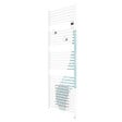 THERMOR - Sèche-serviettes connecté Riva 5 Etroit avec soufflerie 1300W Ardoise - THERMOR - 471653 - vignette