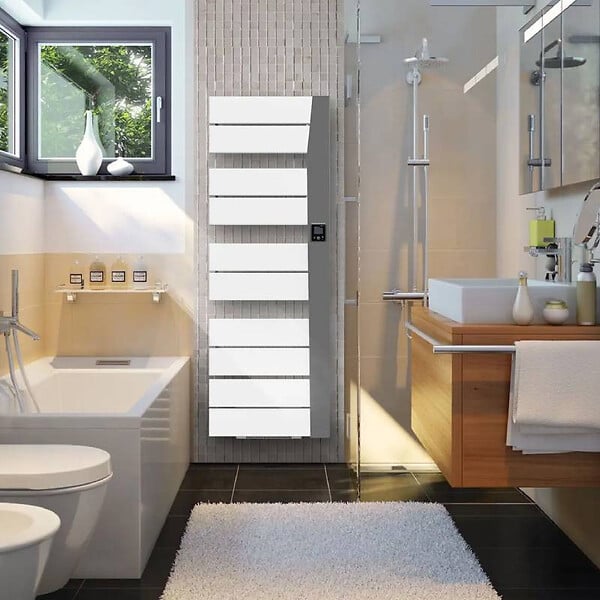 INTUIS - Sèche-serviettes à chaleur douce Balica Intuis - 650W - Anthracite - large