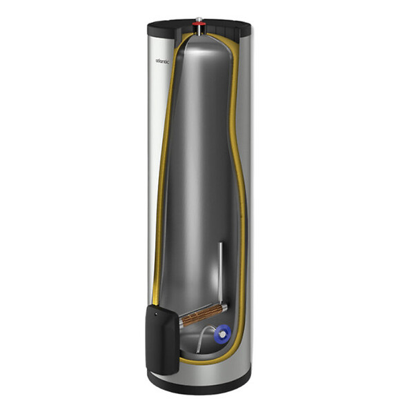 ATLANTIC - Chauffe-eau électrique 300L Inox Expert Atlantic - Vertical sur socle - 3000W - large