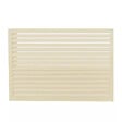 DECOCLIM - Face dos pour cache en aluminium ivoire clair taille XL - DECOCLIM - 23AXL1015-DOS - vignette