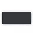 DECOCLIM - Sous-face pour cache en aluminium anthracite taille L - DECOCLIM - 23AL7016-SSF - vignette