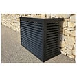DECOCLIM - Cache clim et pompe à chaleur - Taille L - Anthracite - Decoclim - vignette