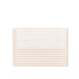 DECOCLIM - Face dos pour cache en aluminium blanc crème taille S - DECOCLIM - 23AS9001-DOS - vignette