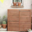 DECOCLIM - Cache unité extérieure en bois taille L - DECOCLIM - DECOCLIM-BL - vignette