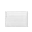 DECOCLIM - Face dos pour cache en aluminium gris clair taille L - DECOCLIM - 23AL7035-DOS - vignette