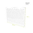 DECOCLIM - Face dos pour cache en aluminium gris clair taille M - DECOCLIM - 23AM7035-DOS - vignette