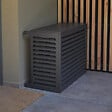 DECOCLIM - Cache unité extérieure en aluminium gris terre d'ombre taille S - DECOCLIM - 23AS7022 - vignette