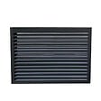 DECOCLIM - Face dos pour cache en aluminium anthracite taille L - DECOCLIM - 23AL7016-DOS - vignette