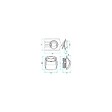 ALDES - Kit bouches autoréglable et extraction pour VMC double flux -  Pour logement T3/T4 - Réseau Minigaine - vignette