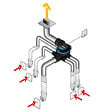 ALDES - Kit VMC EasyHome Hygro Premium HP+ Aldes - Simple flux - vignette