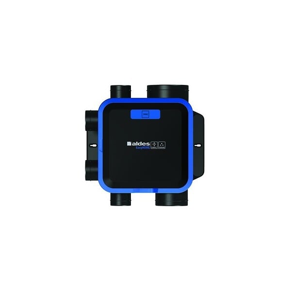 ALDES - Groupe VMC EasyHome Hygro Compact Premium MicroWatt - Simple flux Hygroréglable - 35W - 248 m³/h - 31 dB - 4 sanitaires - large