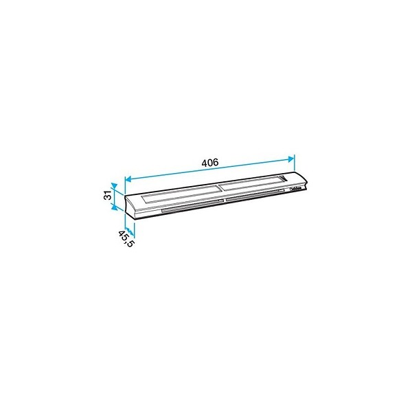ALDES - Entrée dair hygroréglable EHB2 644 m3h 37 dB  Blanc - large