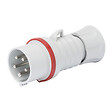 GEWISS - Fiche mobile droite rouge câblage rapide 32A/400V - 3P+N+T - IP44/IP54 - GEWISS - GW60020FH - vignette