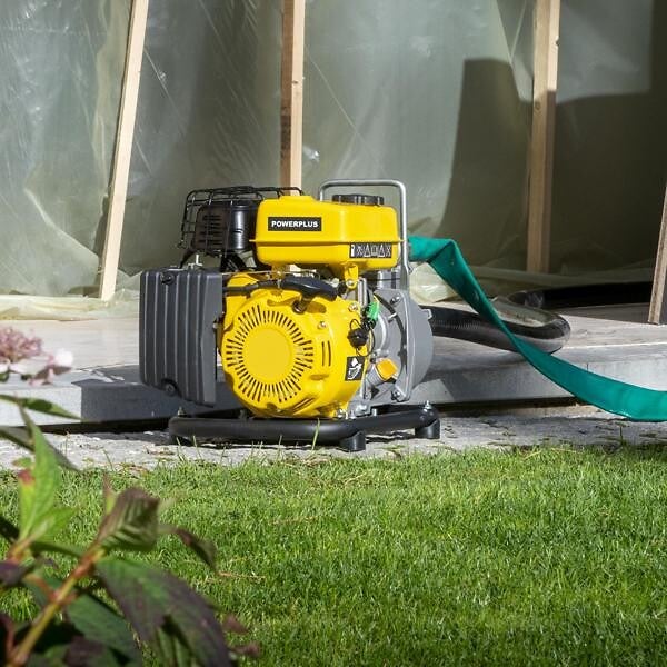 POWERPLUS - Pompe à eau thermique POWX9700 - 79cc - 14000L/Heure - large