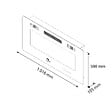 SANNOVER - Insert Cheminée Electrique Valtaia Plat 2000 W / 102 cm Sannover - vignette
