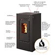 INTERSTOVES - Poêle à granules GIOIA 9 Etanche - - vignette