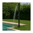 KZ GARDEN - Douche Solaire noire Ø 15cm 20L Chauffe eau Hauteur 217cm 3.5Bar Pommeau et Mitigeur Chromés Douche de Jardin KZ - vignette