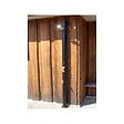 KZ GARDEN - Douche Solaire noire Ø 15cm 20L Chauffe eau Hauteur 217cm 3.5Bar Pommeau et Mitigeur Chromés Douche de Jardin KZ - vignette