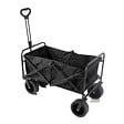 KZ GARDEN - Chariot de Transport pliable 402 Litres Chariot de Jardin avec Poignée Charge 50Kg Tissu OXFORD - vignette