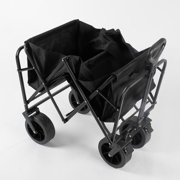 KZ GARDEN - Chariot de Transport pliable 402 Litres Chariot de Jardin avec Poignée Charge 50Kg Tissu OXFORD - large