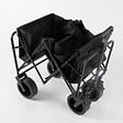 KZ GARDEN - Chariot de Transport pliable 402 Litres Chariot de Jardin avec Poignée Charge 50Kg Tissu OXFORD - vignette