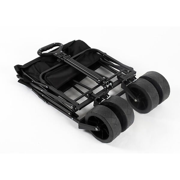 KZ GARDEN - Chariot de Transport pliable 402 Litres Chariot de Jardin avec Poignée Charge 50Kg Tissu OXFORD - large