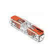 WAGO - Lot de 60 bornes WAGO 221 Inline 2x4mm² à leviers souple & rigide - vignette