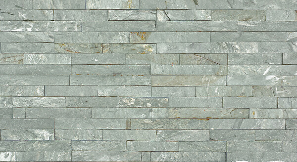MODULO - Plaquette de parement Natimur Grey Moss en pierre naturelle - large
