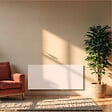 BESTHERM - Radiateur électrique fixe à inertie sèche - Double cœur de chauffe - BESTHERM - NEMESIS 2000W - horizontal blanc - NF - vignette