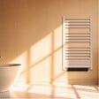 BESTHERM - Sèche-serviette électrique sans fluide avec soufflerie - BESTHERM - HESTIA 500 + 1000W - blanc - vignette