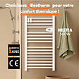 BESTHERM - Sèche-serviette électrique sans fluide - BESTHERM - HESTIA 500W - blanc - vignette