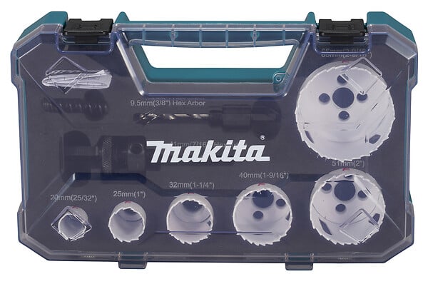MAKITA - Coffret de 6 Scies cloches Bi-Métal MAKITA D-47139 - large