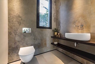 JARDINAT - Feuille pierre Cover Stone - Désertique - 120x240cm - large